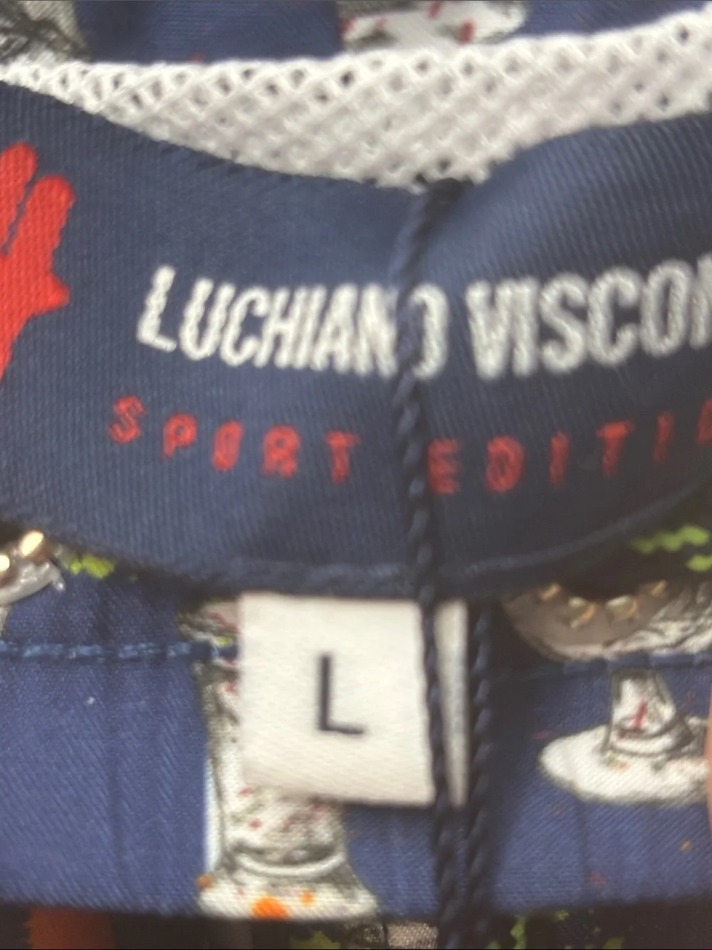 Men’s Luchiano Visconti swim shorts Sz L